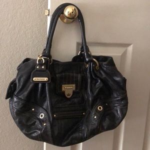 Black leather Juicy Couture bag